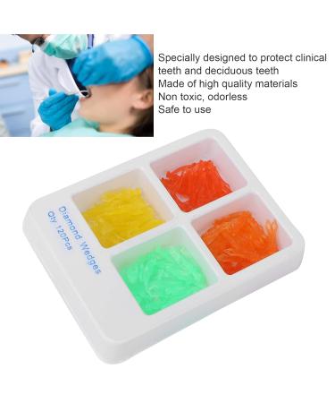 120pcs Dental Wedges Set 4 Sizes Plastic Poly Wedges with Holes for Dental Clinics | International Shipping Available - Buy Online on SooperMarket.com