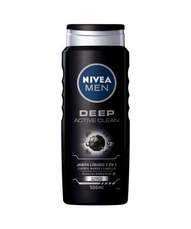 Nivea For Men Active Clean Body Wash - 16.9 oz