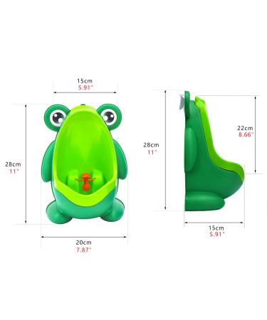 Frog Pee Training Potty Urinal for Toddler Boys - Aiming Target for Fun Learning - Buy Online on SooperMarket.com