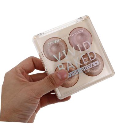 WOONEKY Highlight Eye Shadow Powder Light Blue Eyeshadow Korean Eyeshadow Rose Gold Eyeshadow Blouses - Buy Online on SooperMarket.com
