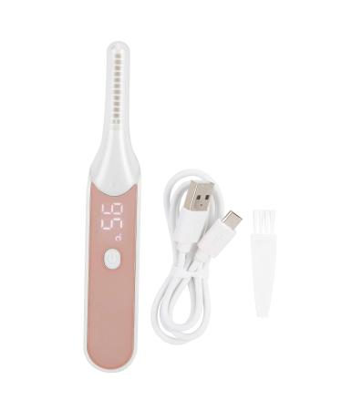 Glomora Electric Heated Eyelash Curler Long-Lasting Digital Display Electric Lash Curling 360 Degrees Stylish Design for Beautiful Eyes