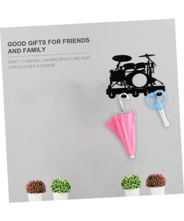Zerodeko Hook up Towels Wooden Hangers Key Keychain Hooks for Hats Wooden Hooks Rack Metal House - Buy Online on SooperMarket.com