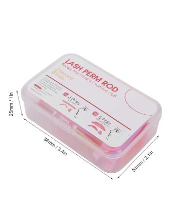 16-Piece Silicone Eyelash Perming Curler Set - Reusable Lash Lifting Pads for All Eyelash Lengths - Buy Online on SooperMarket.com