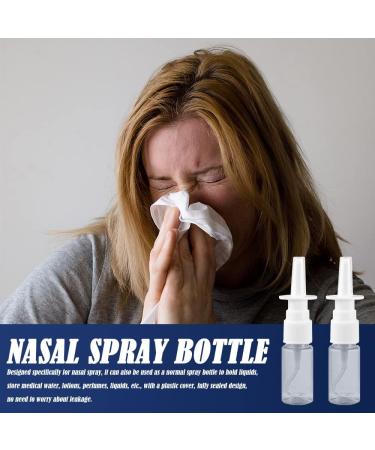 LIEISFEPER 10ml Refillable Nasal Spray Bottles - 20Pcs Portable Plastic Containers for Home and Travel Use - Buy Online on SooperMarket.com