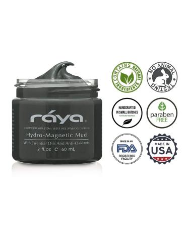Raya Hydro-Magnetic Mud Masque - Nourishing Facial Treatment for Dry Skin | Refine Pores & Improve Complexion - Buy Online on SooperMarket.com