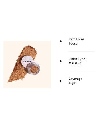 Moira Starshow Shadow Pot (001 Glace) - Sparkle and Shine with Glitter Eyeshadow - Buy Online on SooperMarket.com