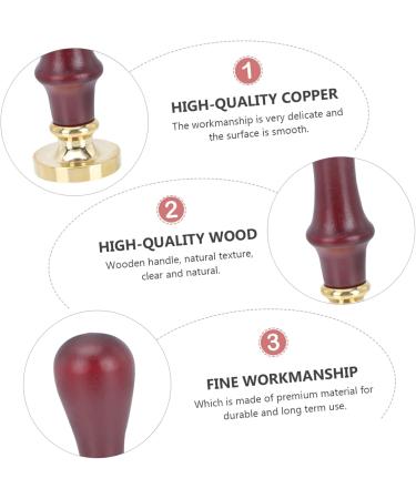 PLAFOPE 2 Pcs Dispensing Plate Tool Delicate Stamper Cosmetic Accessory Vintage Envelopes Copper Copper Head - Buy Online on SooperMarket.com