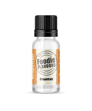 Foodie Flavours Natural Grapefruit Flavouring High Strength - 15ml