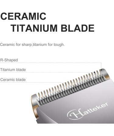 Hatteker Professional Hair Clipper Cordless Trimmer Kit for Men - 14 Piece Set - Buy Online on SooperMarket.com