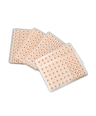 600 Pieces Acupressure Ear Massage Stones - Stimulate Circulate & Relieve with Non-Invasive Ear Therapy - Buy Online on SooperMarket.com