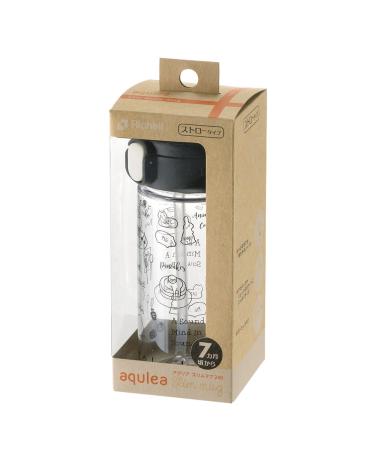 Richell Aqulea 240ml Black Straw Mug - BPA-Free & Leak-Proof - Buy Online on SooperMarket.com