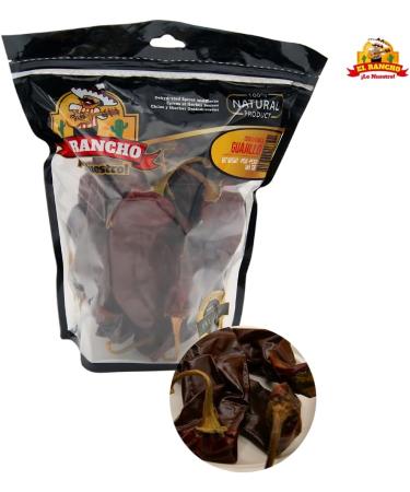 EL RANCHO DRIED CHILI GUAJILLO 185g per Bag 100% Mexican Smoky Flavor ideal for original Mexican meals - Buy Online on SooperMarket.com