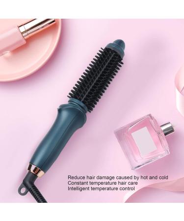 Buy 2-in-1 Curling Iron & Brush - Portable Electric Hair Styler for All Hairstyles - Constant Temperature - Green - Buy Online on SooperMarket.com
