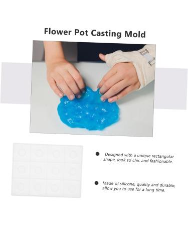 Rectangular Mold Ornaments Epoxy Silica Gel White - Buy Online on SooperMarket.com