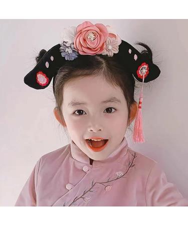 JSGHGDF Ancient Chinese HeadBand Hair Hoop Chinese Style Headband Chinese Girl for Hair Accessories Flat Red - Buy Online on SooperMarket.com