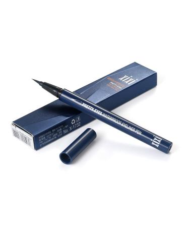 Vtrem 2 Pack Blue Eyeliner Pencil - Waterproof Navy Blue/Light Brown Liquid Eyeliner Pen Set for Smudge Proof, Long Lasting Makeup - Korean Glitter Liner Tools - Buy Online on SooperMarket.com