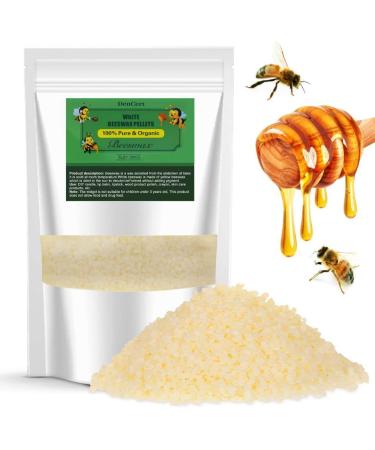 Beeswax Pellets 3LB Cosmetic Grade Natural Beeswax Triple Filtered Organic Beeswax Pastilles for Candle Making Great for DIY Projects Creams Lotions Lip Balm and Soap Making Supplies(3LB)