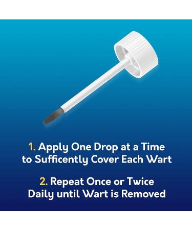 Compound W Wart Remover Liquid & Pad Pack - 0.31 oz Salicylic Acid Liquid + 14 One Step Pads - Buy Online on SooperMarket.com