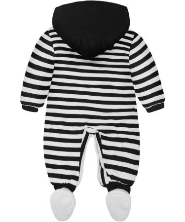 Baby Rompers with Footies Hat Set - Boys Girls Cotton Jumpsuit - Infant Winter Outfits (9-12 Months) - Buy Online on SooperMarket.com