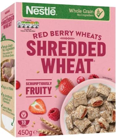 Cereal Bundle Containing Shredded Wheat Red Berry Wheats 450g & Shredded Wheat Apricot Fruit Wheats 450g (2 Pack) - Buy Online on SooperMarket.com