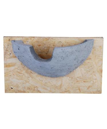 Esschert Design NKH2 30 x 15 x 14cm Ceramic House Martin Nest - Grey Single