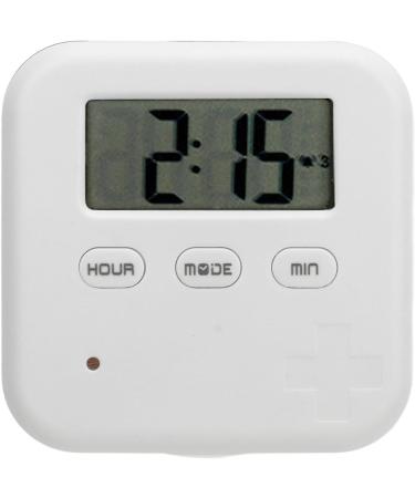 Smart Medication Organizer with Timer Bell Vibration Reminder 4 Compartments Medicine Box for Portable Storage Blue - Buy Online on SooperMarket.com