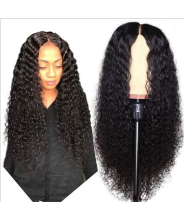 Buy Brazilian Remy Hair Wigs for Women | 24 Inch Long Wavy Lace Front Afro Curly 150% Density Natural Look - Buy Online on SooperMarket.com