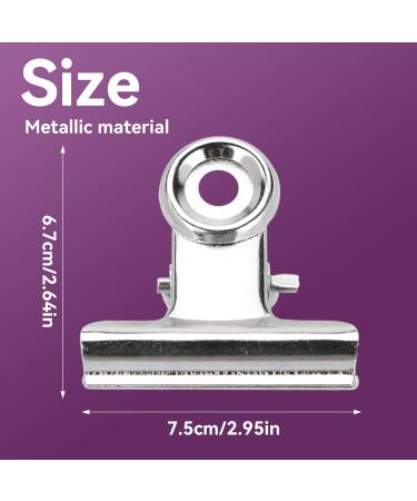 10 Nail Tip Clips for Quick Nail Shape Construction - Metal Nail Extension & Fiberglass Fixation Accessories for Home Salons - Buy Online on SooperMarket.com