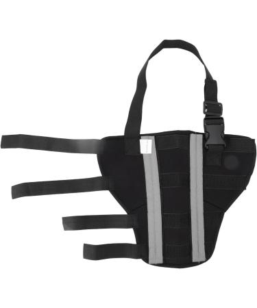 Dog Rear Leg Protector Dog Safe Neoprene Material Rear Leg Support Prevent Licking for Injury Recovery (L) - Buy Online on SooperMarket.com