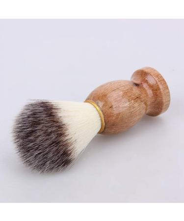 Premium Badger Hair Shaving Brush for Men - 2 Piece Facial Cleaning Tool Perfect for an Ultimate Shave Experience - Buy Online on SooperMarket.com