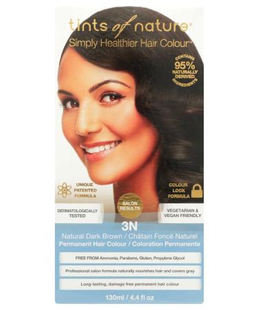 Tints of Nature Permanent Color Natural Dark Brown 3N 4.4 fl oz (130 ml)(pack of 2)