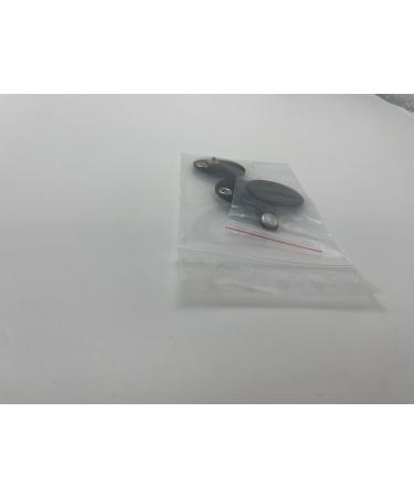 Dog Brand Pocket Engraving | Push Button | Synthetic Leather Keychains in Blue Black Red Yellow | 30mm Customizable Control Tags - Buy Online on SooperMarket.com