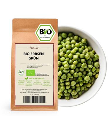 Kamelur Organic Peas Dried from EU Agriculture (2.5kg) - Tasty Organic Pulses 2.5 kg (1 Pack)