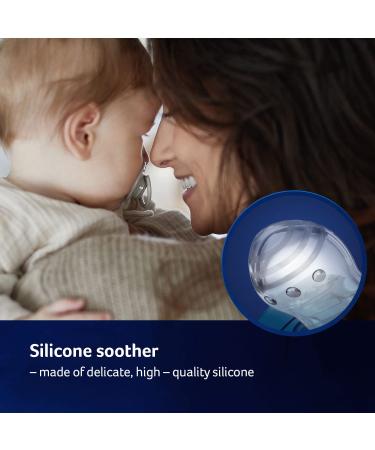 LOVI Dynamic Pacifier 18 Months+ | BPA-Free Silicone 2 Pack - Stardust Collection Blue - International Shipping Available - Buy Online on SooperMarket.com