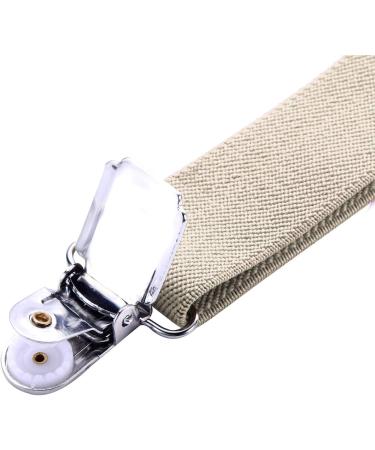 Dondon Children's Adjustable Beige Braces | 2 cm Narrow | Fits Heights 80-110 cm (Ages 1-5) - Buy Online on SooperMarket.com