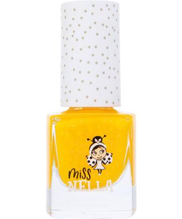 Miss Nella Honey Twinkles Glitter Nail Polish - Non-Toxic & Odour Free for Kids - Water Based & Easy Peel Off Formula - Buy Online on SooperMarket.com