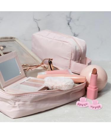 Eyelash Stamp for Beginner 1 Pair DIY Natural Long Lasting Lower Lash Stamp for Makeup Silicone Eyelash Stamps Tool for Woman Girls Style 2 Eyelash Stamps Tool Pink - Buy Online on SooperMarket.com
