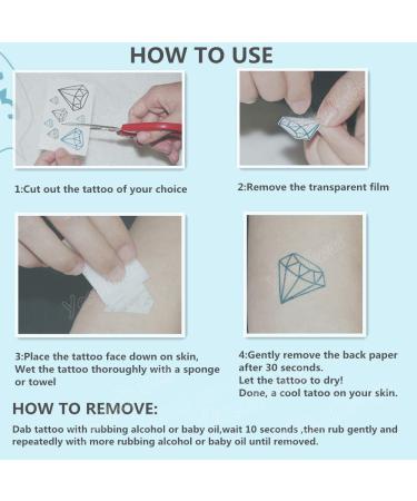 Yesallwas Butterfly Temporary Tattoos for Women - 30 Sheets | Waterproof 3D Fake Tattoos Stickers | Long Lasting and Stylish Butterfly Designs - Buy Online on SooperMarket.com
