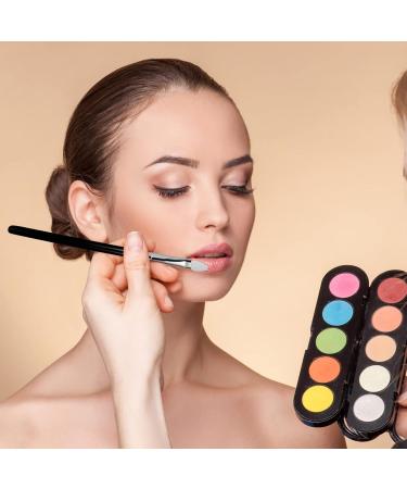 WLLHYF Sponge Eyeliner Brush 12 Pieces Black Double Sided Applicators Eye Makeup Tools Angled Fine Point Small Liner Thin Ultra Tips Wand Set Halloween Cosplay Cosmetic for Women Girls - Buy Online on SooperMarket.com