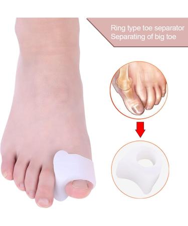 Toe Separators & Bunion Protectors - Hallux Valgus Straightener & Corrector Set for Pain Relief - Buy Online on SooperMarket.com