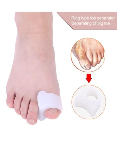 Bunion Corrector Set - Hallux Valgus Straighteners & Protector Sleeves | Breathable & Sweat Absorbent - Buy Online on SooperMarket.com