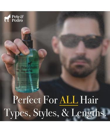 Pete & Pedro SALT Natural Sea Salt Spray for Instant Volume, Texture, & Thickness | Light Hold for Men & Women | Texturizing & Thickening Hair Spray - 2 oz - Buy Online on SooperMarket.com