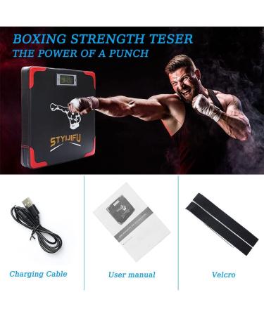 Adjustable Height Punch Force Tester for Boxing Strength | Ideal Boxing Equipment for Adults, Youth, and Kids at Home - Buy Online on SooperMarket.com