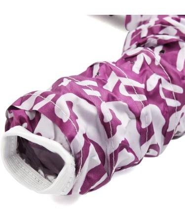 Ruilogod Purple White Polyester Portable Hair Drying Styling Soft Bonnet Hood Blow Dryer Connect Cap - Buy Online on SooperMarket.com