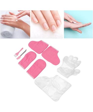 Paraffin Hand Foot Gloves Flannel Keep Warm Wax Hand Foot Liners Paraffin Mittens Foot Set Gloves & Socks for Hot Wax Hand Thermal SPA Therabath Wax - Buy Online on SooperMarket.com