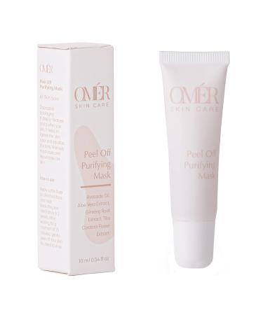 Omer Face Mask Facial Skin Care Series 0.34 fl oz / 10 ml Peel Off Face Mask | Face Masks Skincare Face Moisturizer | Self Care for Women - Skin Care Sets & Kits | After Face Wash