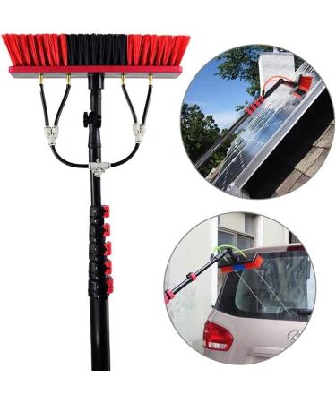 12Ft-36Ft Photovoltaic Panel Cleaning Brush Window Cleaning Pole Water Fed Brush Extension Pole Roof Glass Cleaning Brush Commercial Cleaning Tools/20Ft 35cm Brush Head 6M/21FT - Buy Online on SooperMarket.com