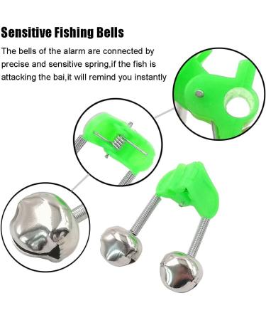 JZTang Fishing Bells with Lights - Set of 20 LED Night Fishing Lights & 10 Rod Bait Alarm Bells - Buy Online on SooperMarket.com