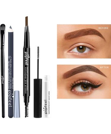Joyeee All in One Makeup Kit - Perfect Starter Set for Teenage Girls and Beginners - Includes Eyeshadow Palette, Eye Brush, Mascara, Eyebrow Pencil, and Eyeliner Pencil (SET001) - Buy Online on SooperMarket.com