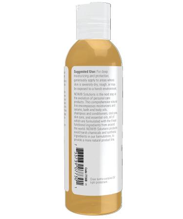 NOW Solutions Liquid Lanolin Pure Intense Protection for Dry Rough Lips and Skin - 4oz Pack of 1 - Buy Online on SooperMarket.com